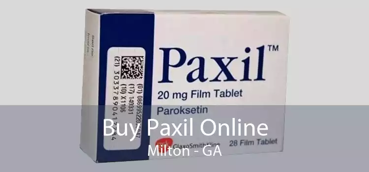 Buy Paxil Online Milton - GA